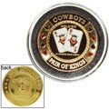 Cowboys Texas Hold 'em Card Cover