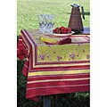 Apple Blossom Red/ Green Tablecloth (59 in. x 86 in.)
