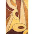 Multi Points Wool Rug (5'3 x 8')