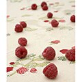 Raspberry Red/ Green Placemats (Set of 6)