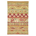 Hand-hooked Tuscan Stripe Wool Rug (2'3 x 7'10)
