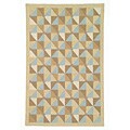 Hand-hooked Camden Wool Rug (3'6 x 5'6)