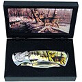 Deer Lock-back Pocket Knife in Matching Display Box