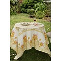 Artichoke Yellow Tablecloth ( 71 in. Square)