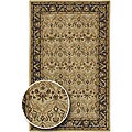 Hand-tufted Classics Beige Wool Rug (3'3 x 5'3)