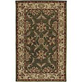 Hand-tufted Classics Green Wool Rug (3'3 x 5'3)