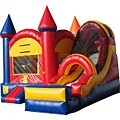 Commercial Grade Inflatable Castle and Slide Combo
