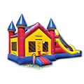 Commercial Grade Inflatable Castle and Slide Combo