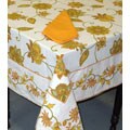 Shalimar Printed Square Cotton Tablecloth (India)