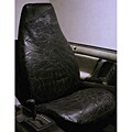 Genuine Leather Black Seat Cover