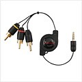 INSTEN Retractable AV Cable for iPod Video and Zune