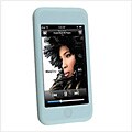 Light Blue Silicone Skin Case for iPod Touch