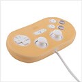 Orange Silicone Skin Case for Nintendo Wii Classic Controller