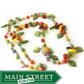 Sweet Romance Carmen Miranda Glass Fruit Necklace
