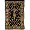 Hand-tufted Manisha Black Wool Rug (8' x 10'6)