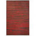 Hand-tufted Redzoom Wool Runner (2'6 x 8')