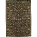 Hand-tufted Blanca Brown Wool Rug (8' Round)