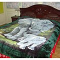 Elephants in the Jungle Design Blanket