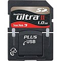 Sandisk Ultra II 1GB SD Plus USB Card