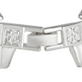 Silverplated Iced-out Link Bracelet