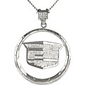 White Goldtone Multicolor Cadillac Necklace