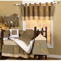 Egyptian Cotton 9-piece Sage/ Dragonfly Crib Set