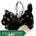 Sterling Silver Enamel Small Scottish Terrier Charm
