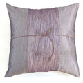 Silky Fusion Filigree Silver/ Grey Cushion Cover