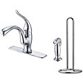 Danze Single Handle Kitchen Faucet with Side Spray