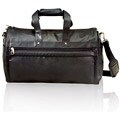 Travelers Choice Leather 2-in-1 Garment Duffel Bag