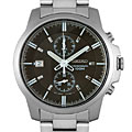 Seiko Men's Chronograph Black Dial Watch