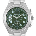 Seiko Men's Chronograph Green Dial Watch