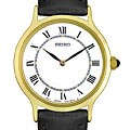 Seiko Women's Black Leather Watch