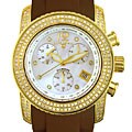 Swiss Legend Women's Brown Diamond Watch
