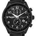 Triumph Motorcycles Men's Black Dial Watch