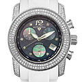 Swiss Legend Women's Black/ White Diamond Watch