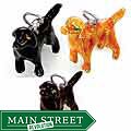 Sterling Silver and Enamel Labrador Charm