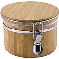 Small Bamboo Kitchen Storage Canister