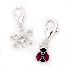 Buddy G's Butterfly and Ladybug Charms