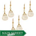 14k Goldfill Champagne Briolette Earrings (Case of 3)