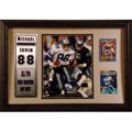 Michael Irvin 12x18 Custom Framed Print and Cards