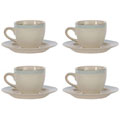 Caldo-Freddo Toscana Blue 8-piece Cup and Saucer Set