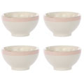 Caldo-Freddo Toscana Pink 4-piece Bowl Set