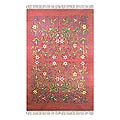 Indian 'Glorious' Cotton Rug (4' x 6')