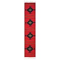 Mexican 'Fire Walk' Zapotec Wool Rug (1'5 x 6'2)