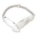 Sterling Silver 'Nature's Embrace' Bracelet (Peru)