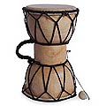 'Double Chalice with Ball' Kendang Drum (Indonesia)