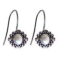 'Moon Face' Pearl Earrings (Indonesia)