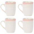 Caldo-Freddo Toscana Pink 4-piece Mug Set
