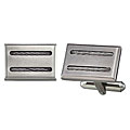Titanium and Stainless Steel Cable Cuff Links